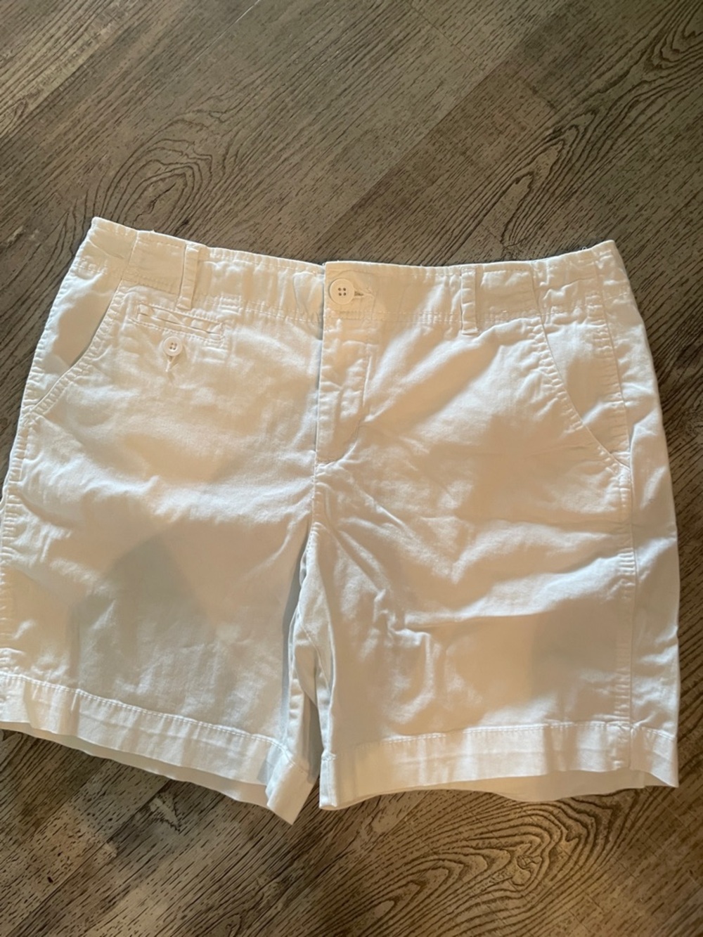 Faded Glory White Ladies Shorts